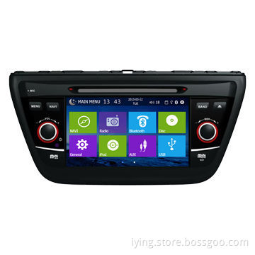 Car DVD Player for Suzuki Swift 2014 with GPS, Steering Wheel Control